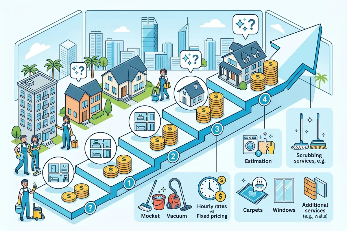 Bond cleaning costs in Perth: realistic prices in 2026