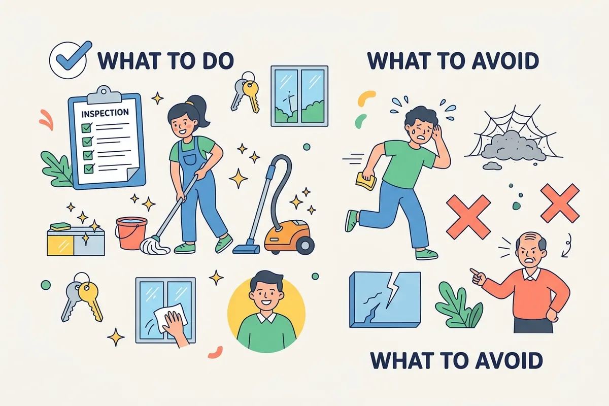 Final inspection day: what to do (and avoid) in your Perth rental