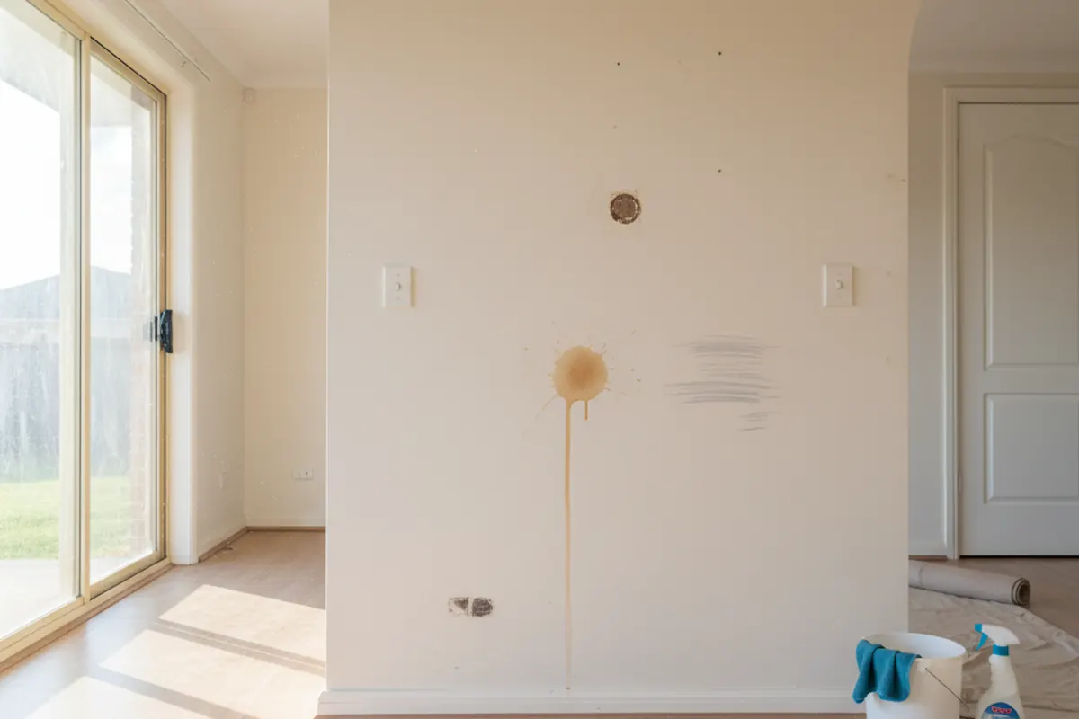 Wall marks, scuffs and paint - what counts as cleaning vs damage